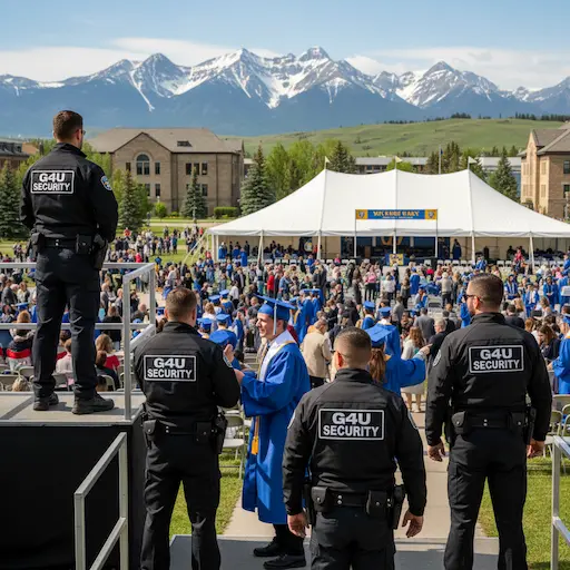 graduation and event security Alberta campus G4U Security Ltd