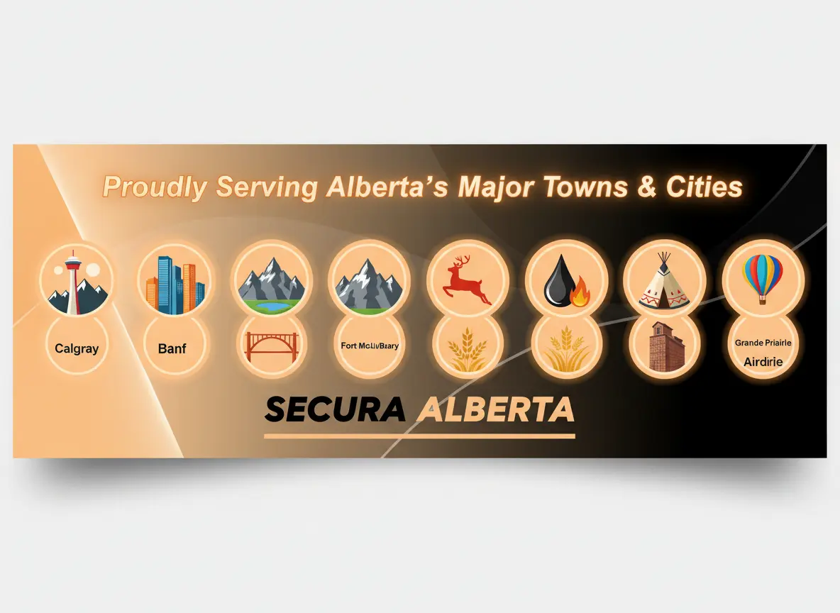 Alberta Major Towns and cities