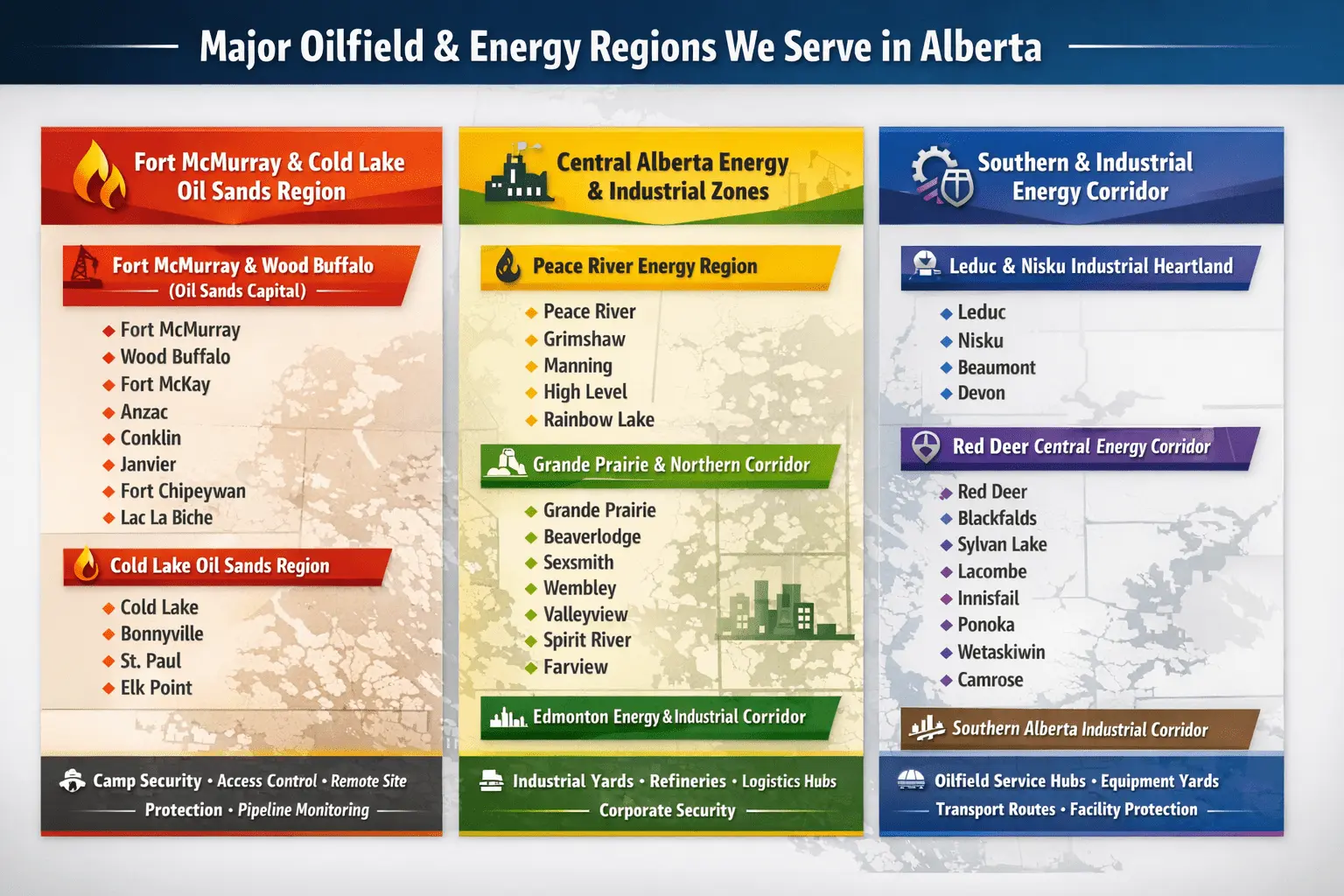 Major Oilfield Security Services