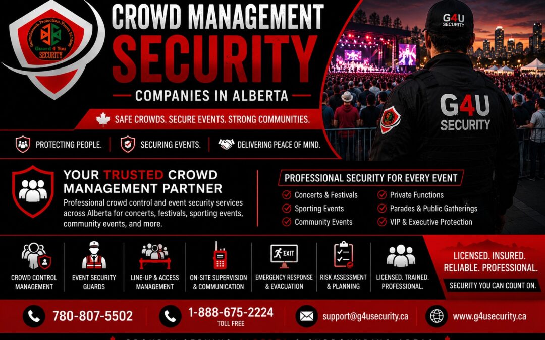 Crowd Management Security In Alberta: The Key To Safe, Successful Events