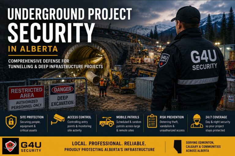 Underground Project Security in Alberta: Protecting Tunnelling and Deep Infrastructure Projects