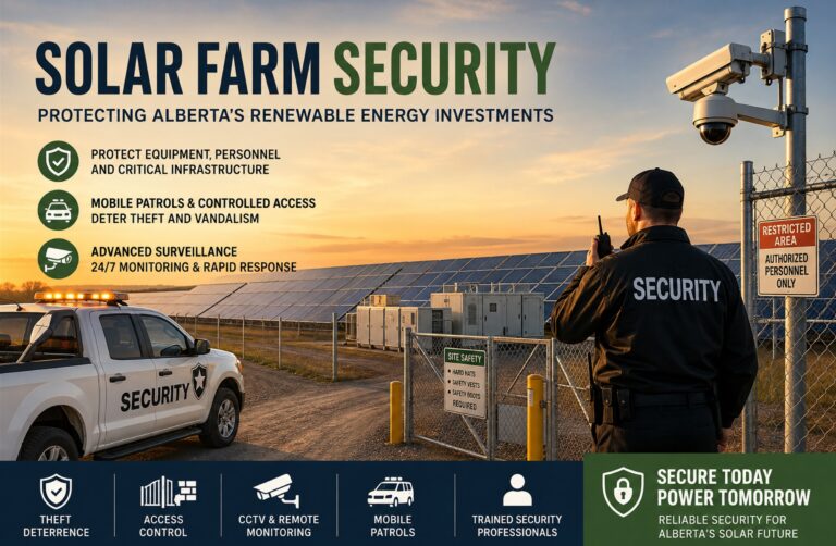 Best Solar Farm Security in Edmonton: Protecting Renewable Energy Assets