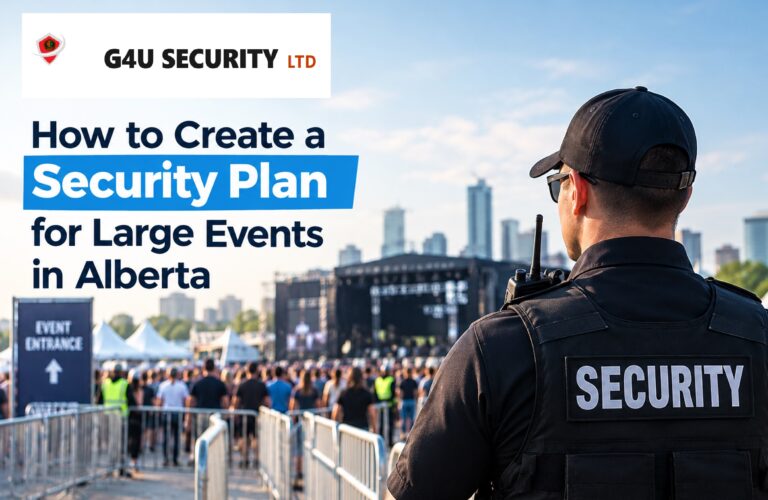 How to Create a Security Plan for Large Events in Alberta