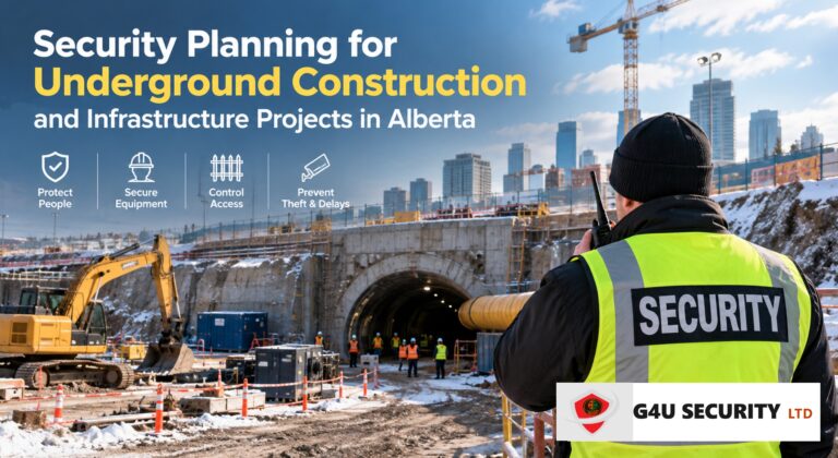 Security Planning for Underground Construction and Infrastructure Projects in Alberta